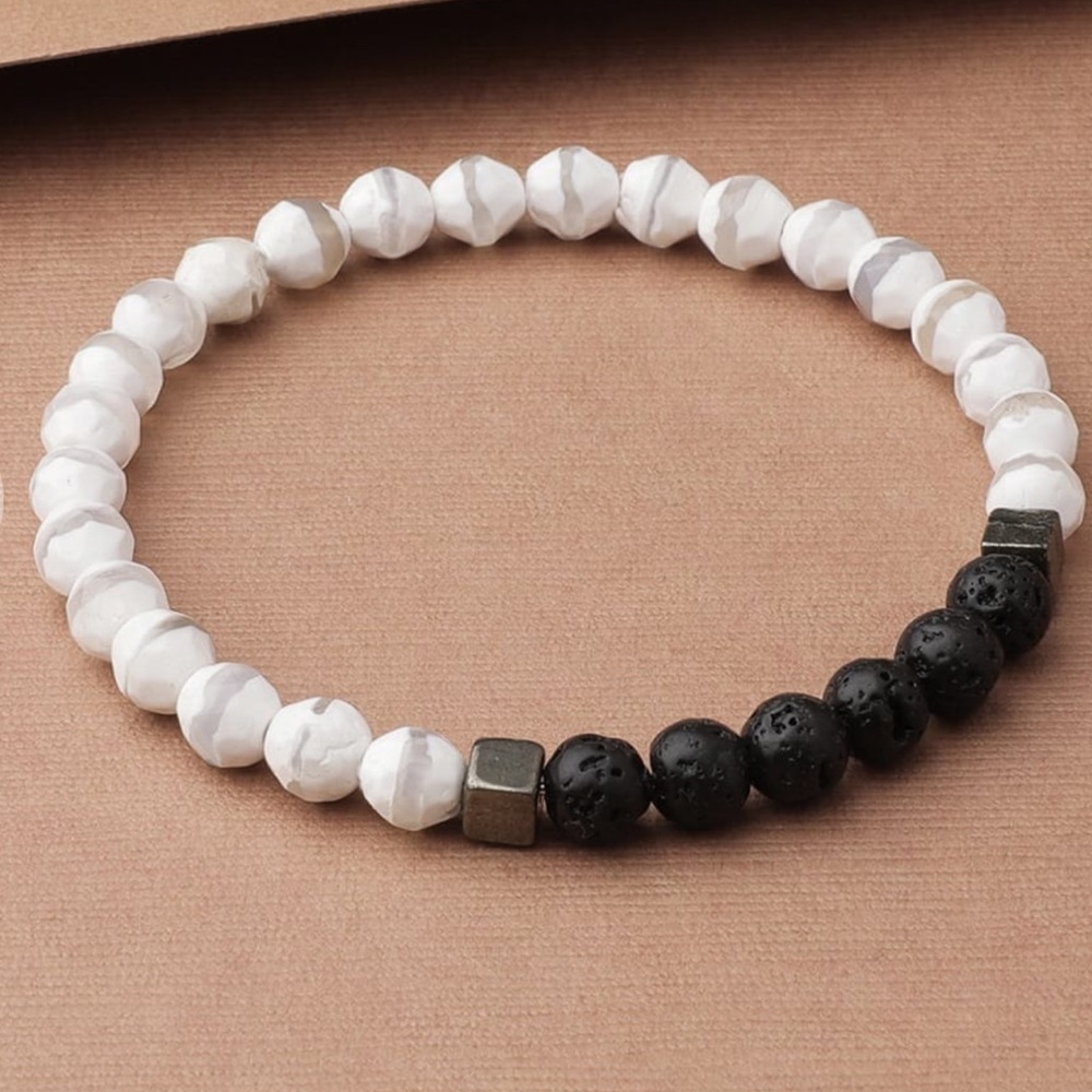 Vitality Extract Striped Tibetan Agate / BRAND NEW / UNISEX